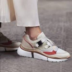 sonnie low top sneaker chloé